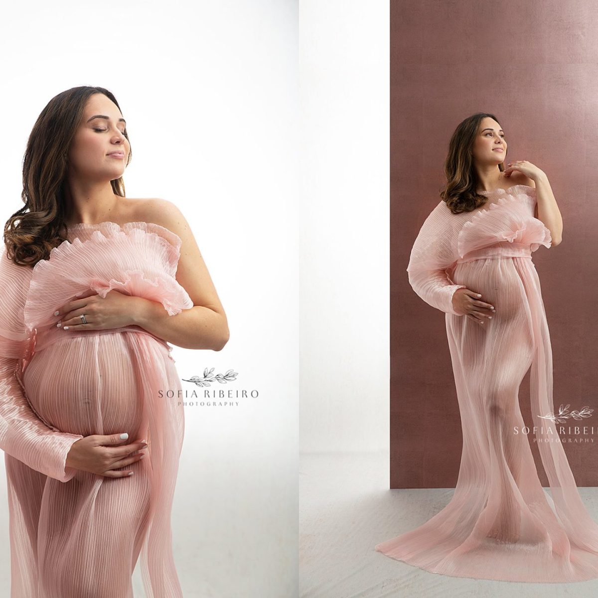 How to make a dress for a maternity session