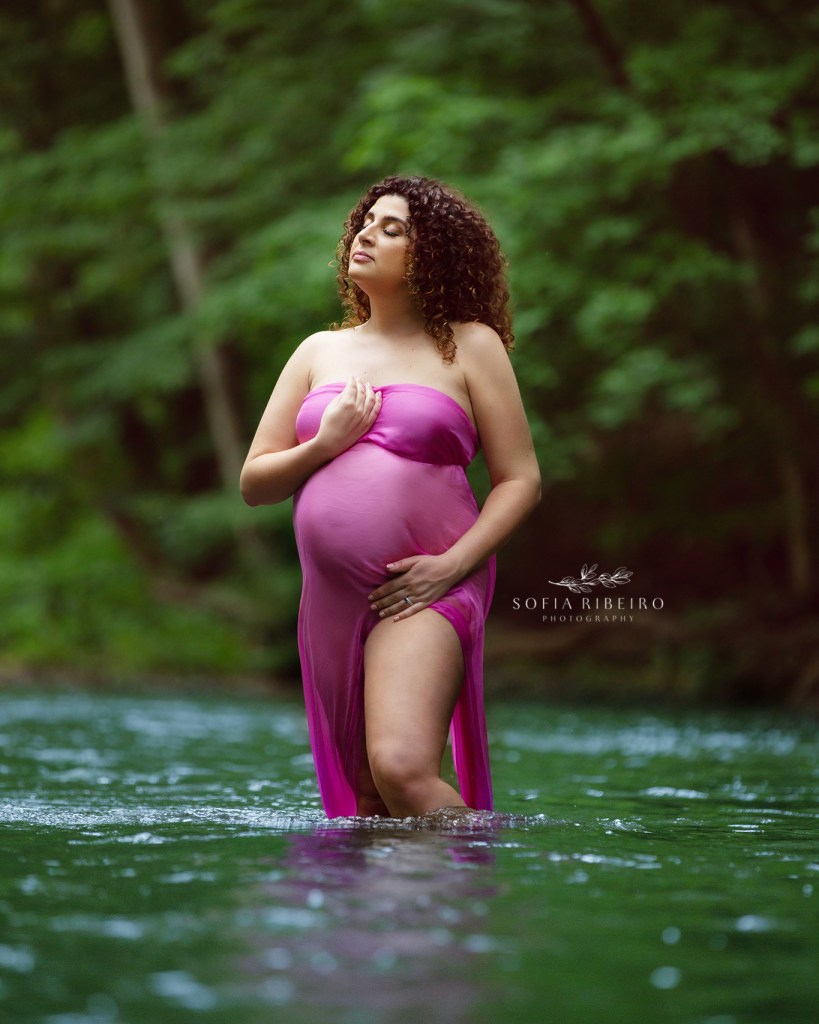 river maternity session new jersey