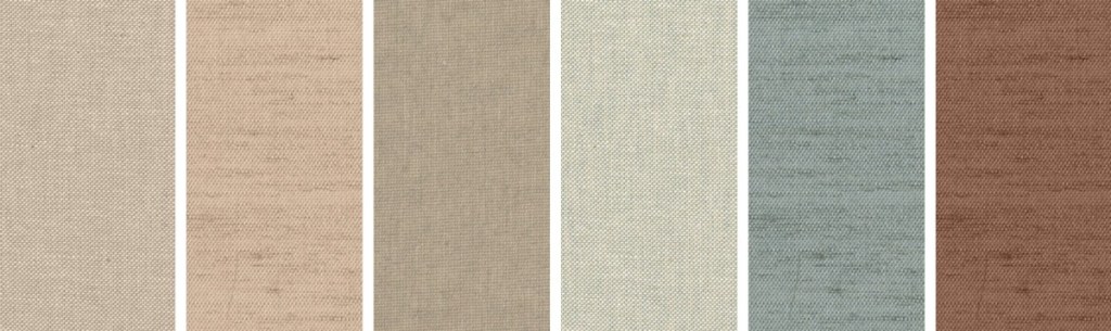 amalfi linen fabric panel finishing