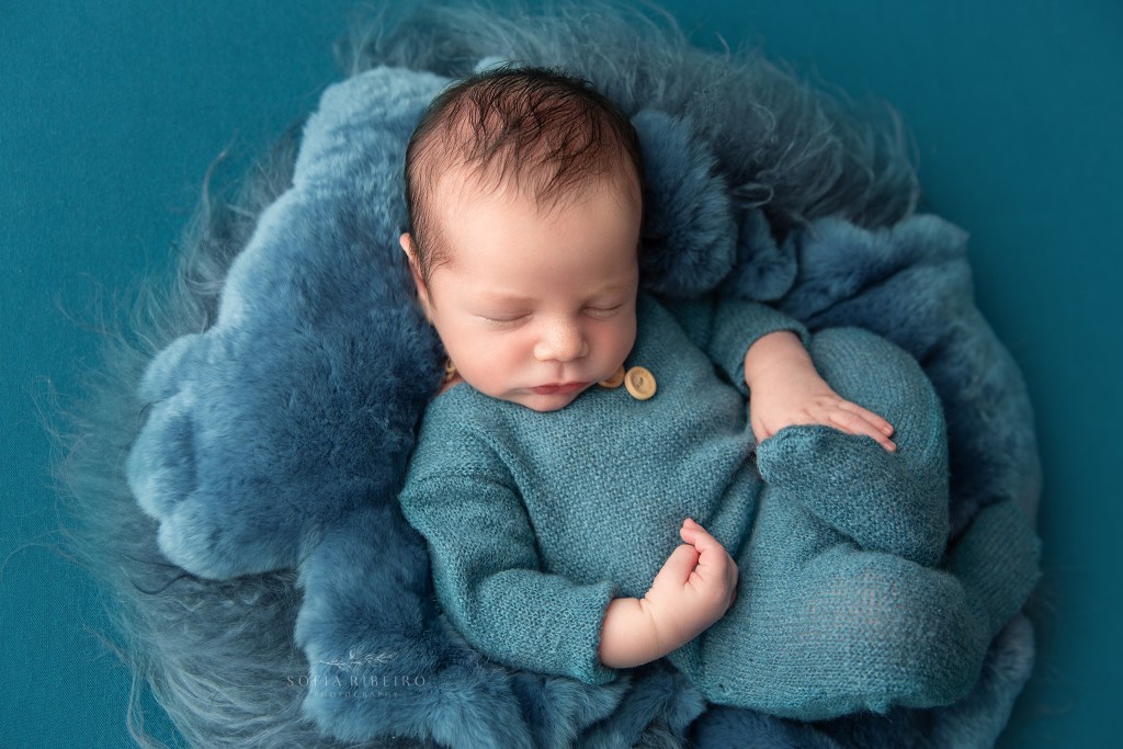 somerville new jersey newborn photography session, baby boy in blue