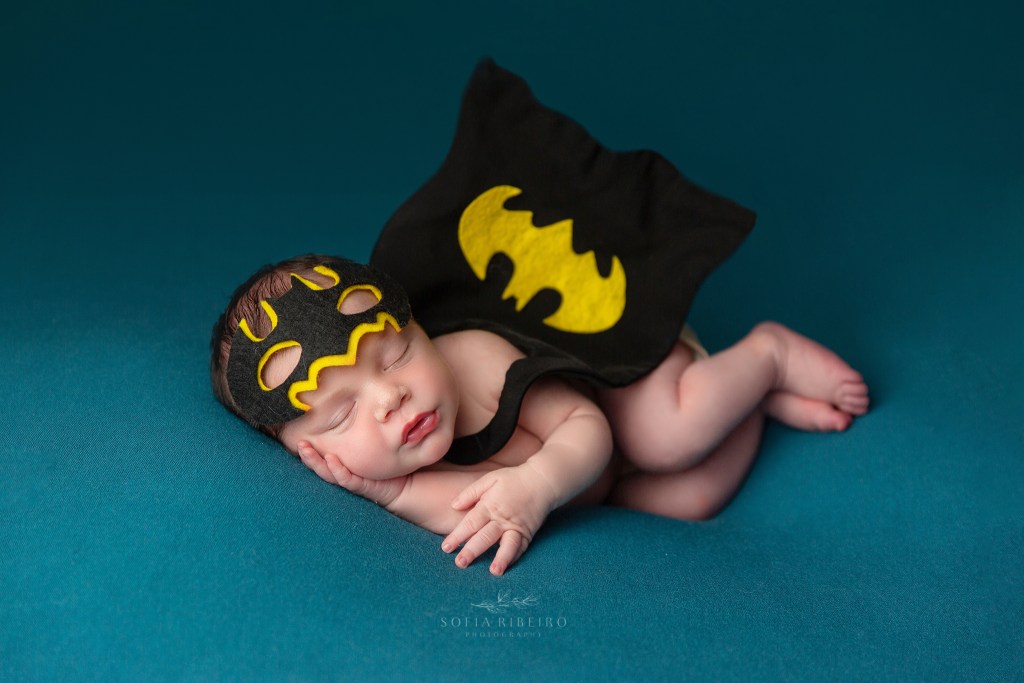 somerville new jersey newborn photography session, batman theme