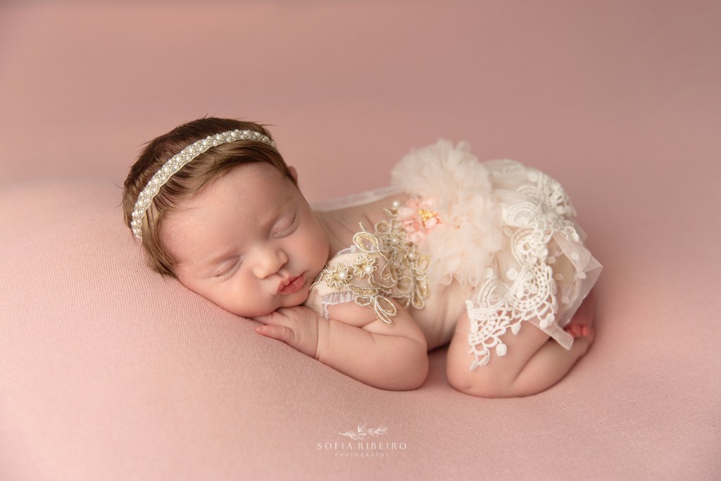 piscataway nj newborn photographer, pink baby girl