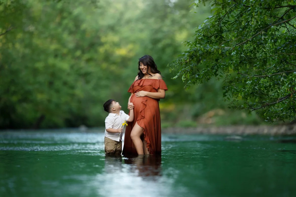 NJ River Maternity Session