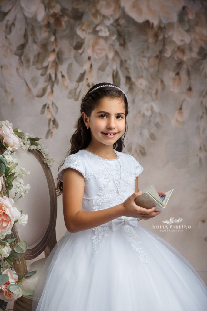 fine art first communion photographer, nj