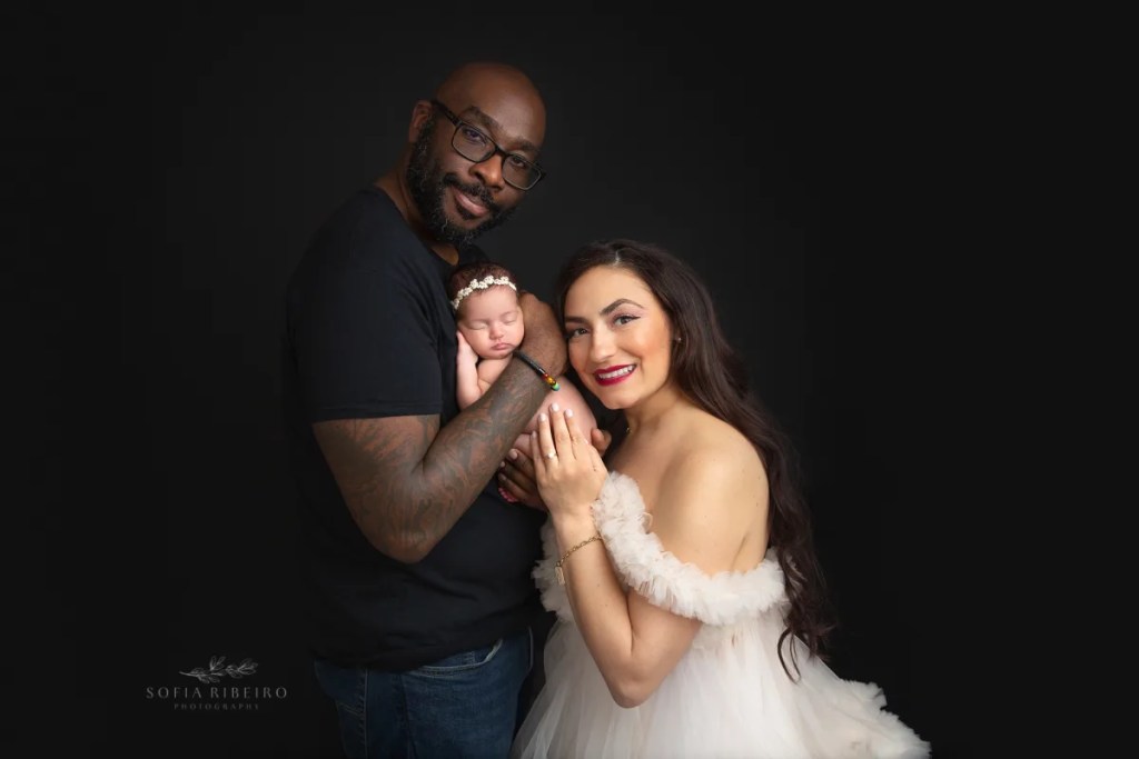 paterson nj newborn photographer, newborn and family portrait
