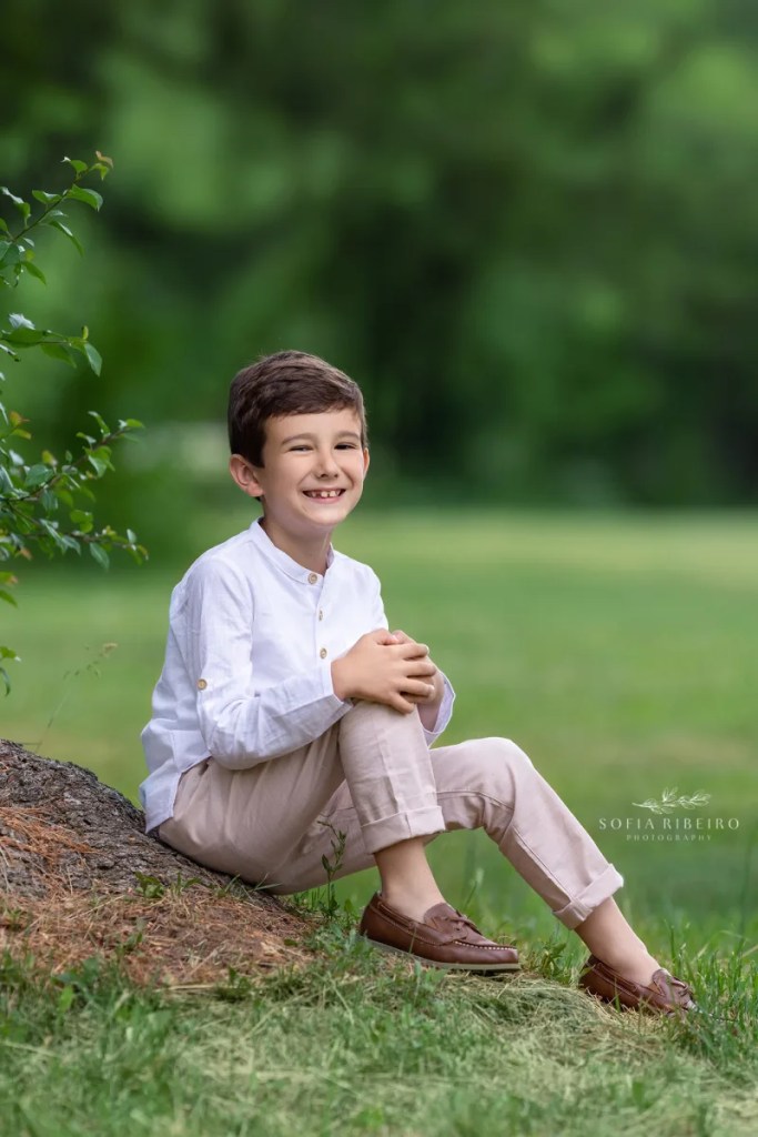 warren nj family photographer, solo boy shot