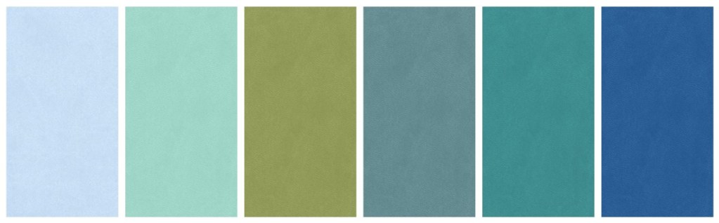 custom album, leatherette finish swatches