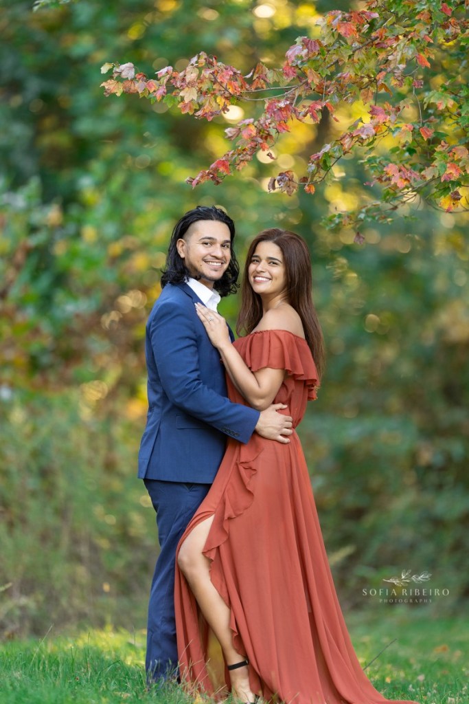 engagement photo session, watchung reservation nj