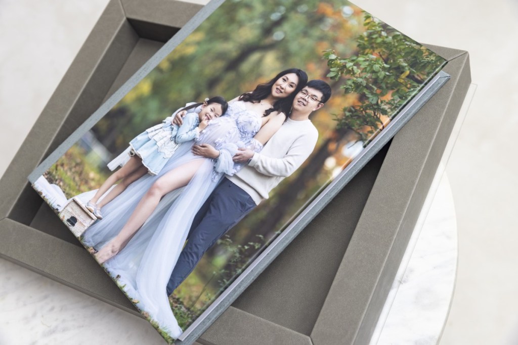 sample of wall art from a nj maternity photography session