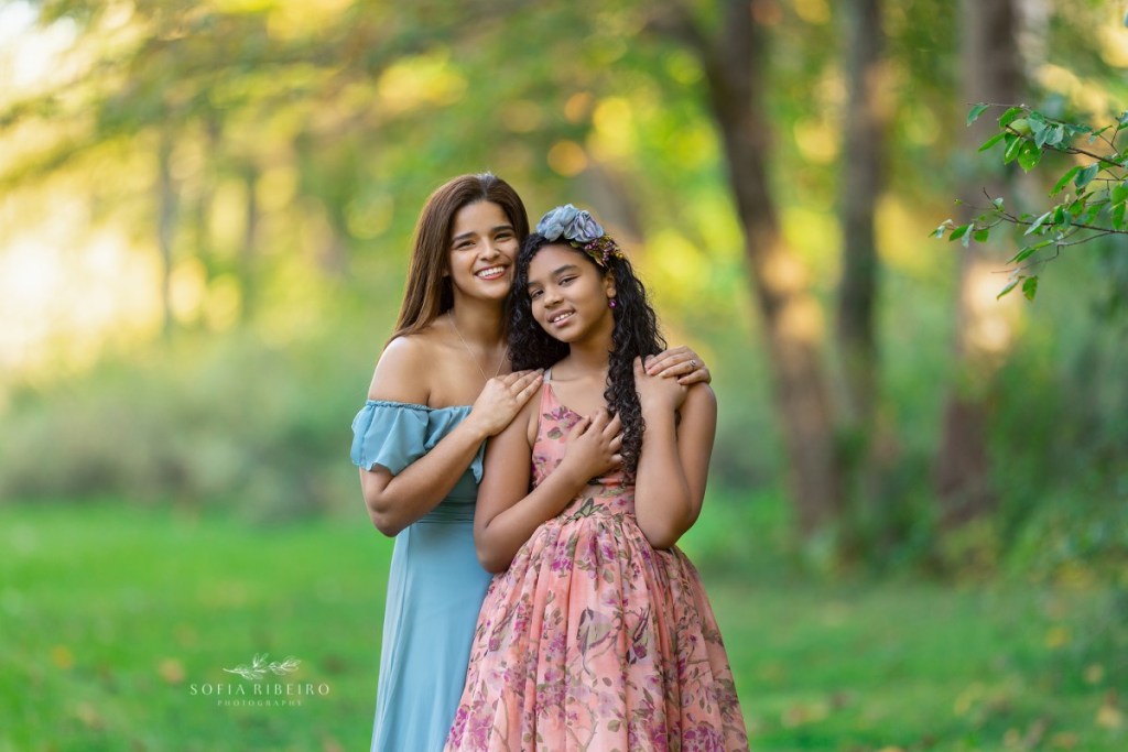 family photo session at watchung reservation, nj, mom and daughter