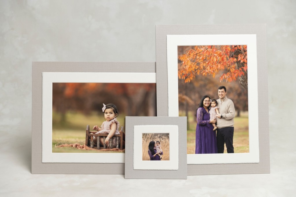 wall art from a nj family photo session outdoors in fall