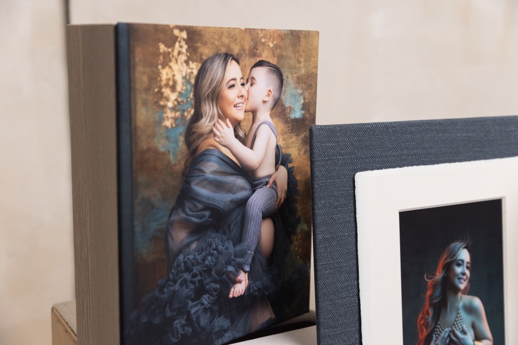artwork from a maternity session in clark nj