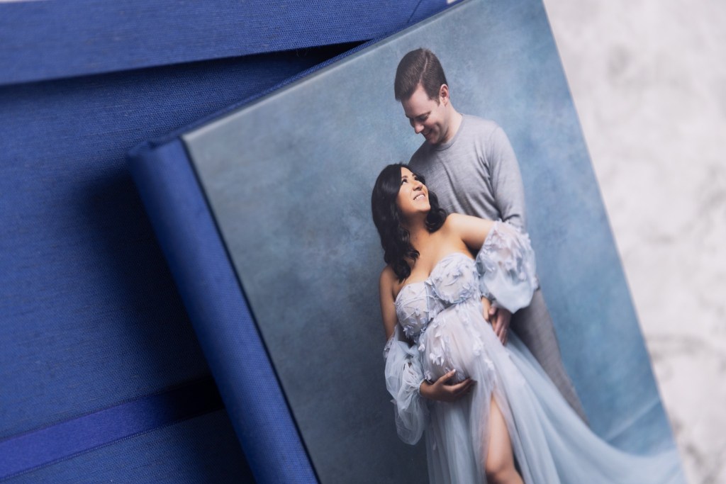 maternity album sample from maternity session