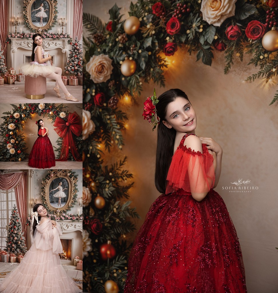 2025 holiday mini session nutcracker pink themed ballerina christmas set in nj