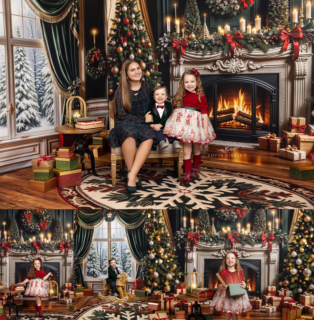 2025 HOLIDAY MINI PHOTO SESSIONS IN NJ Christmas room set