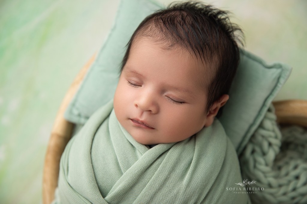 Essex County NJ newborn photography highlighting a baby boy’s first portraits in timeless style.