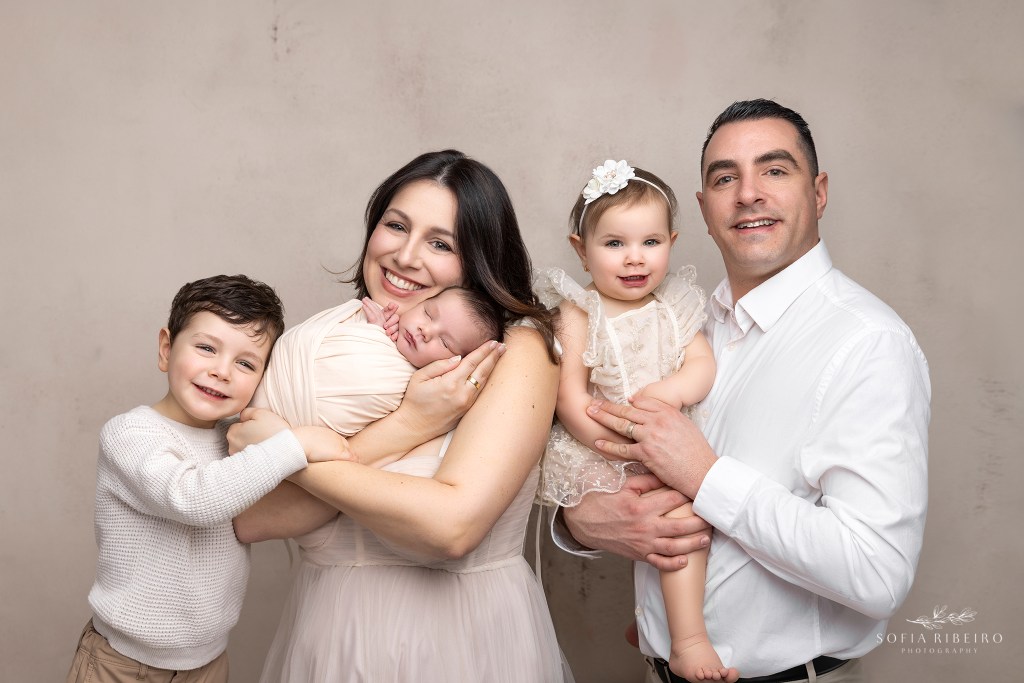 the sweetest new family portrait captured by an nj newborn photographer