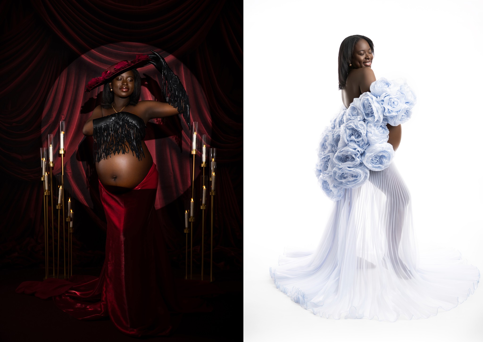 A glowing, bold maternity session in NJ